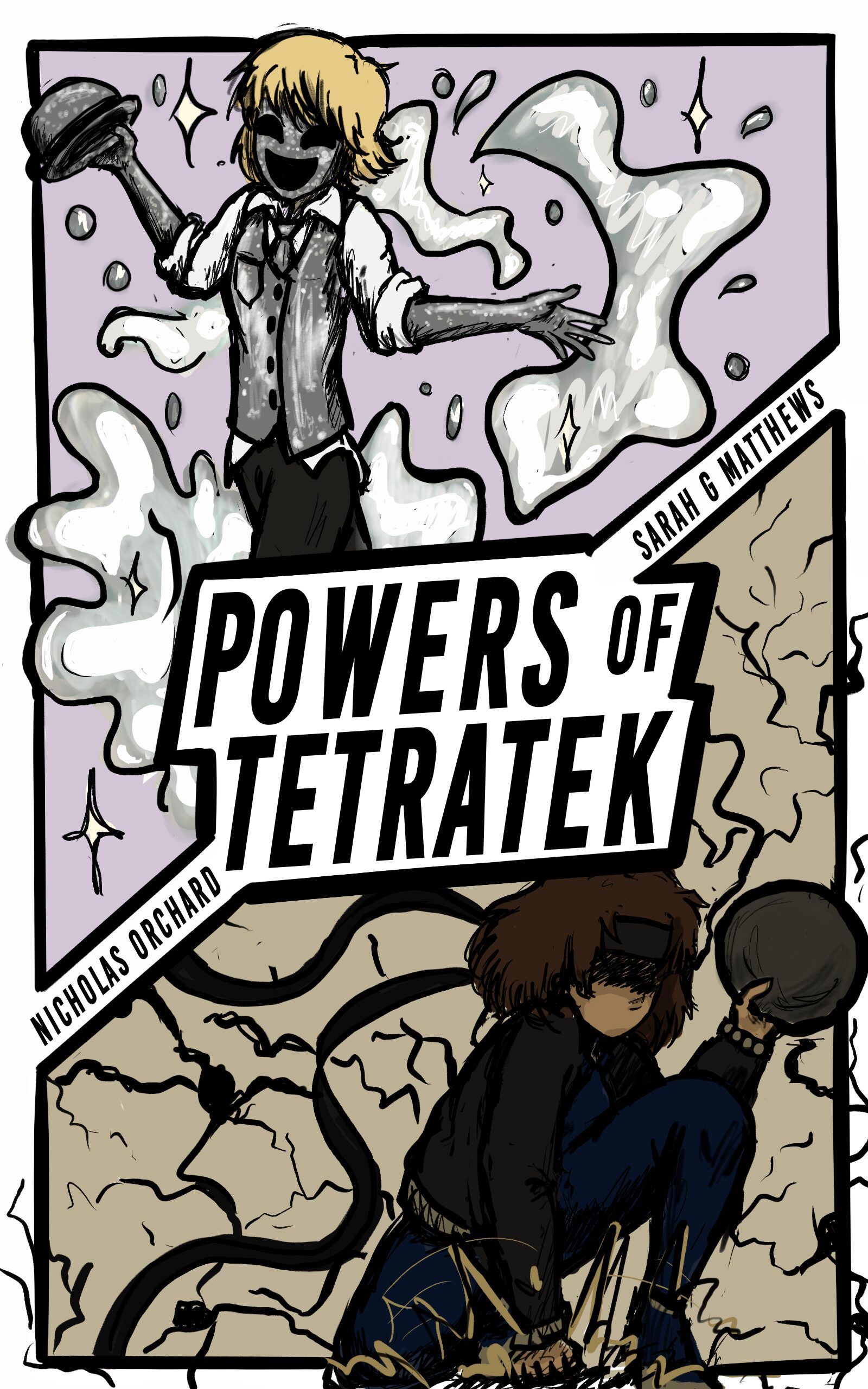 New Coauthored Novel: Powers of Tetratek